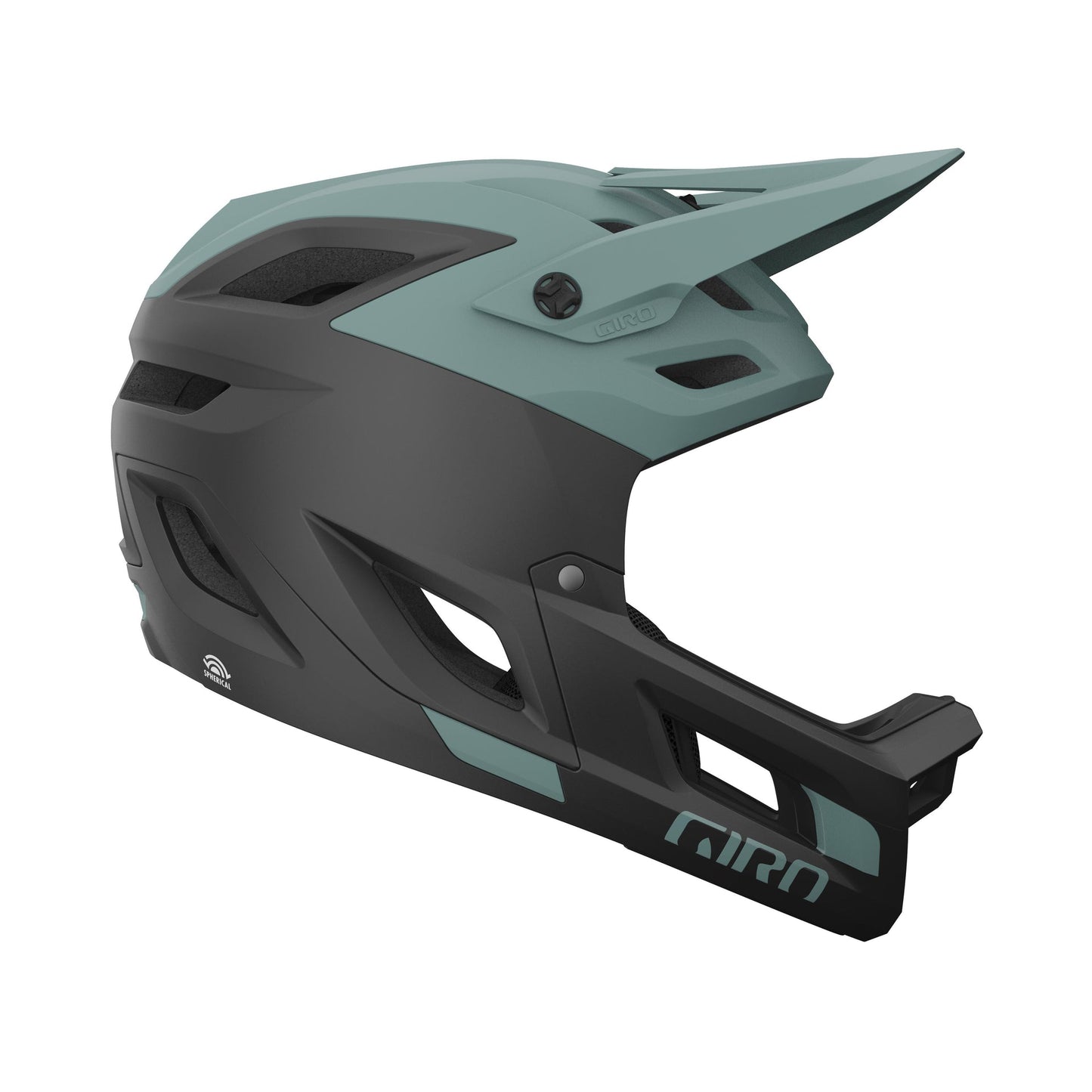 Capacete de BTT GIRO COALITION MIPS SPHERICAL Verde/Preto