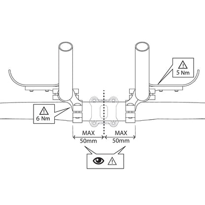 Prolongador de Guiador PRO MISSILE ALU Forma S
