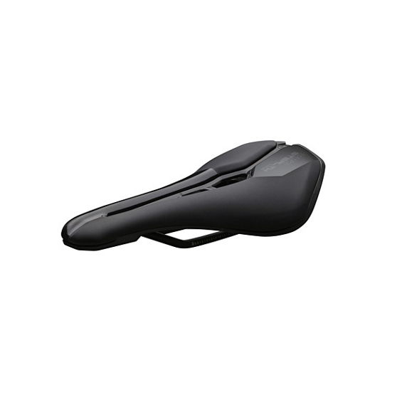 PRO Stealth Performance Curved Saddle 152mm Steel Rails Preto