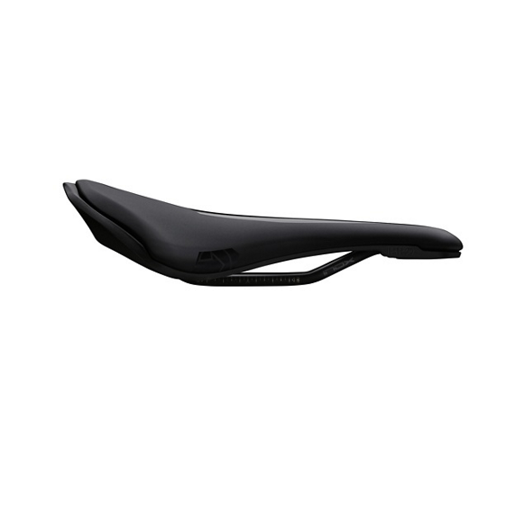 PRO Stealth Performance Curved Saddle 152mm Steel Rails Preto