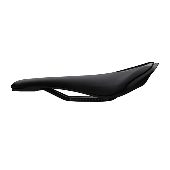 PRO Stealth Performance Curved Saddle 152mm Steel Rails Preto