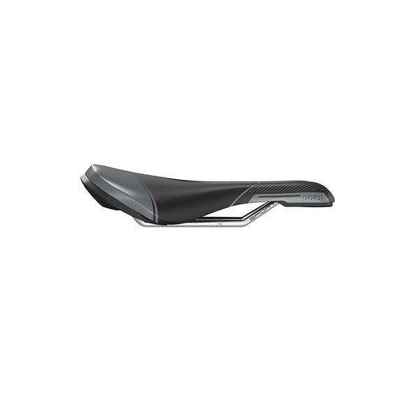 Selim PRO SIRIN SPORT 162mm para mulher Trilhos em Cromoly Preto