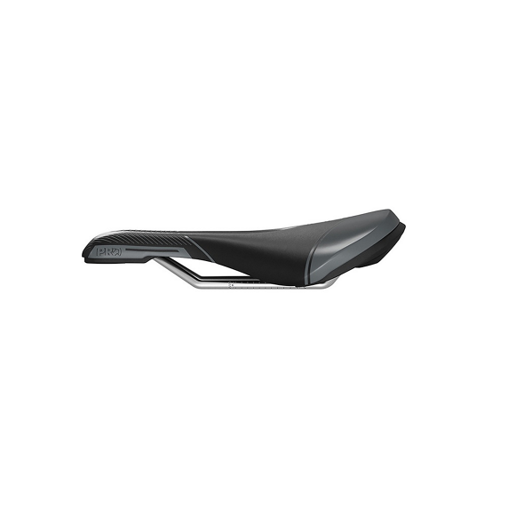 Selim PRO SIRIN SPORT 162mm para mulher Trilhos em Cromoly Preto