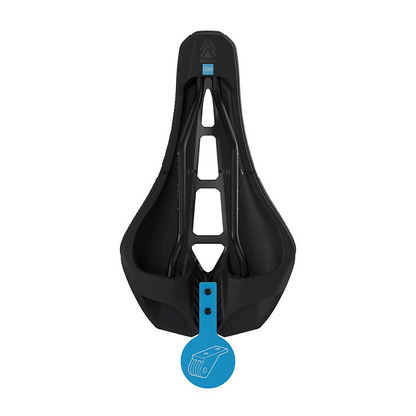 Selim PRO STEALTH 3D TEAM 142mm Carris Carbono Preto