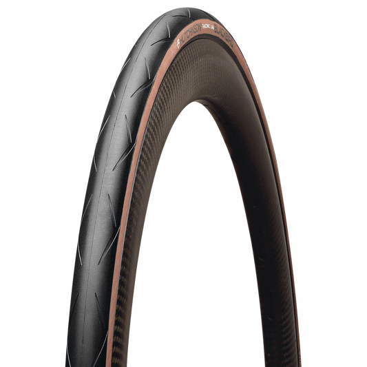 Pneu HUTCHINSON BLACKBIRD 700x30c TubeType Castanho