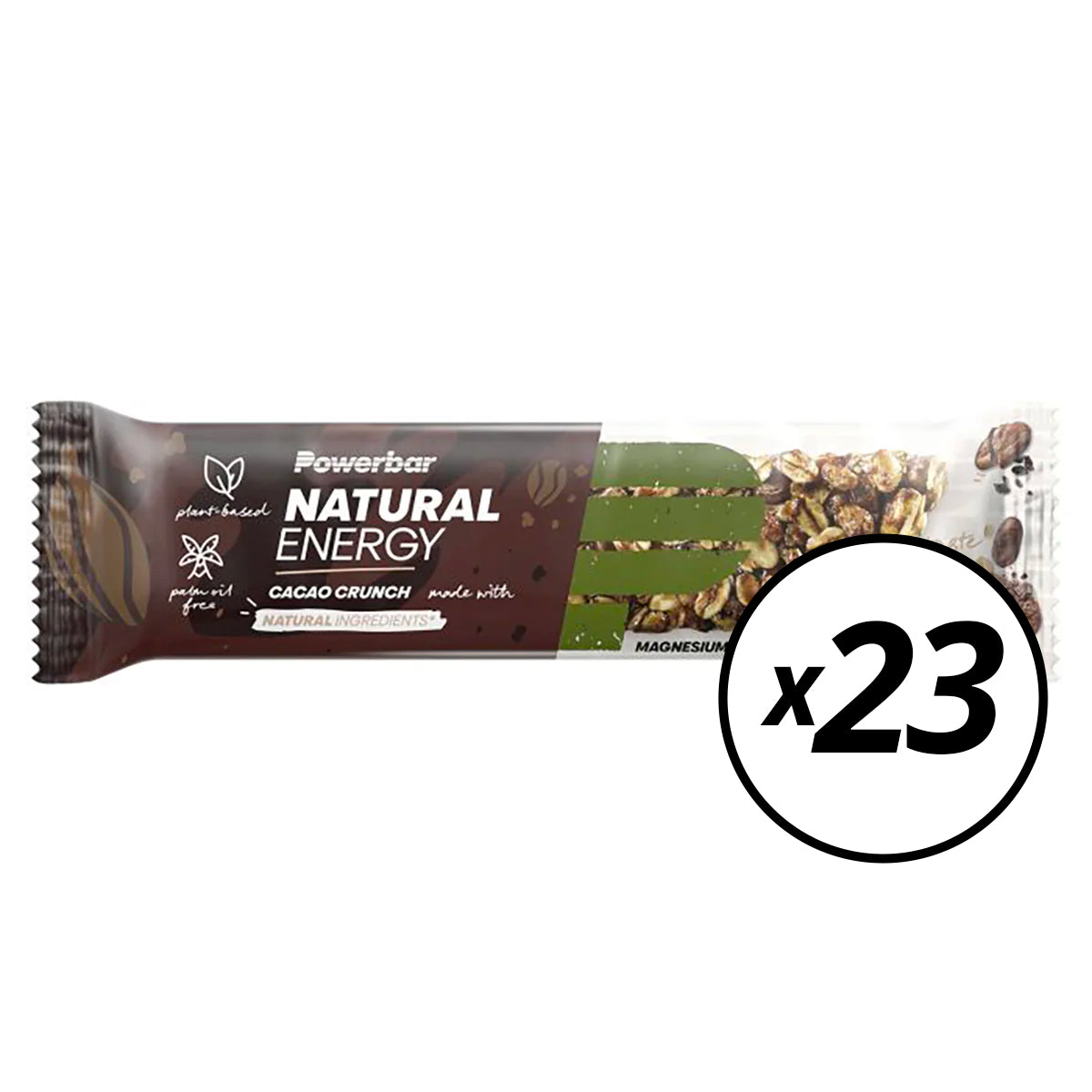 23 POWERBAR NATURAL ENERGY Bars (40 g) Cocoa Crunch - Date Courte