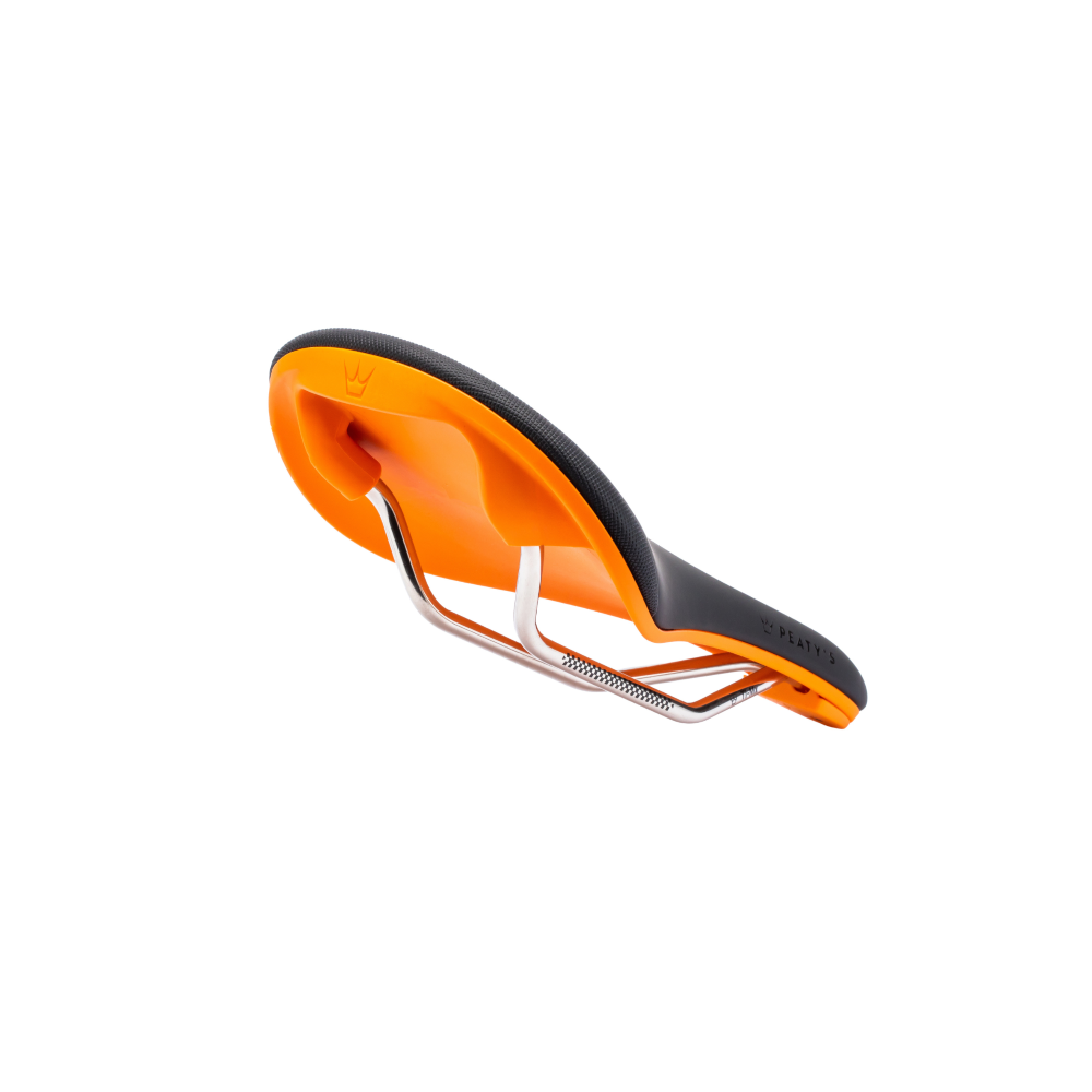 Selle PEATY'S Monarch Rails Titane Orange