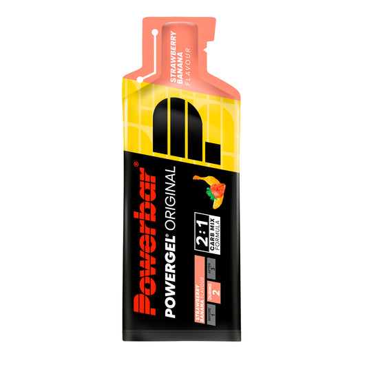 POWERBAR POWERGEL ORIGINAL Gel energético (41gr) Morango e banana