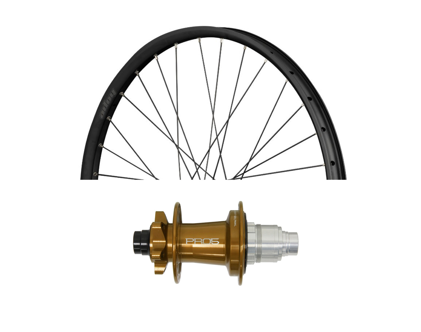 Par de Rodas HOPE FORTUS 30 W 29" PRO 5 15X110mm/12x148mm Boost Bronze