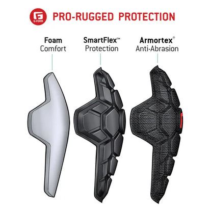 Joelheiras Caneleiras G-FORM PRO-RUGGED 2 Preto