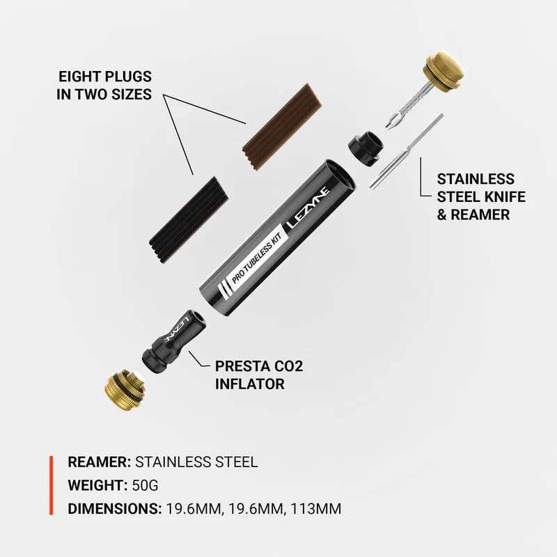 Kit de reparação LEZYNE PRO TUBELESS