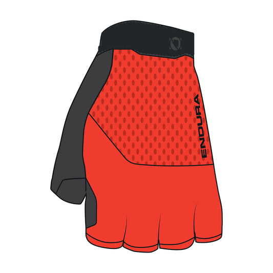 Luvas curtas ENDURA LOOP MITT Vermelho 2025