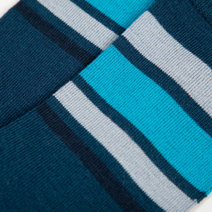 Meias ENDURA BAABAA MERINO STRIPE Azul