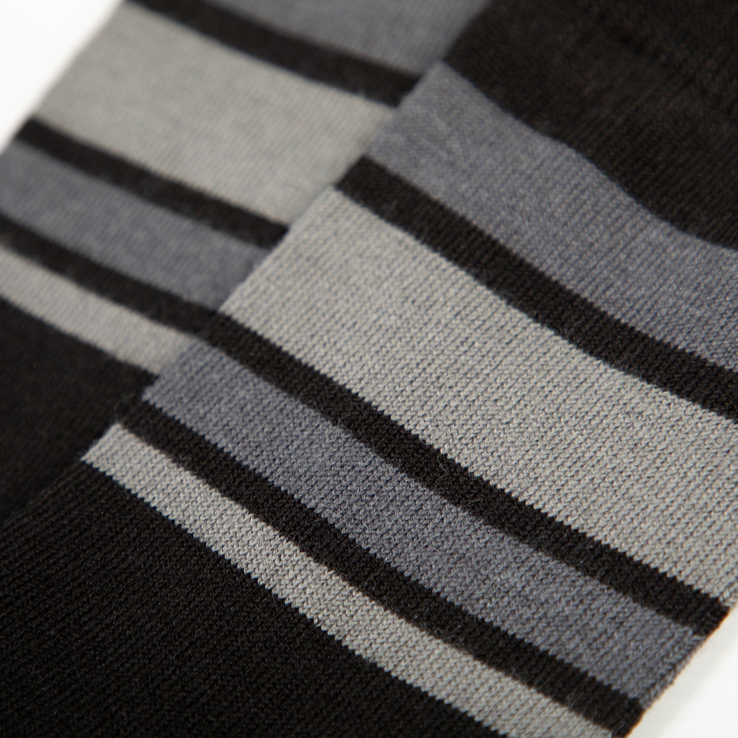 Meias ENDURA BAABAA MERINO STRIPE Preto