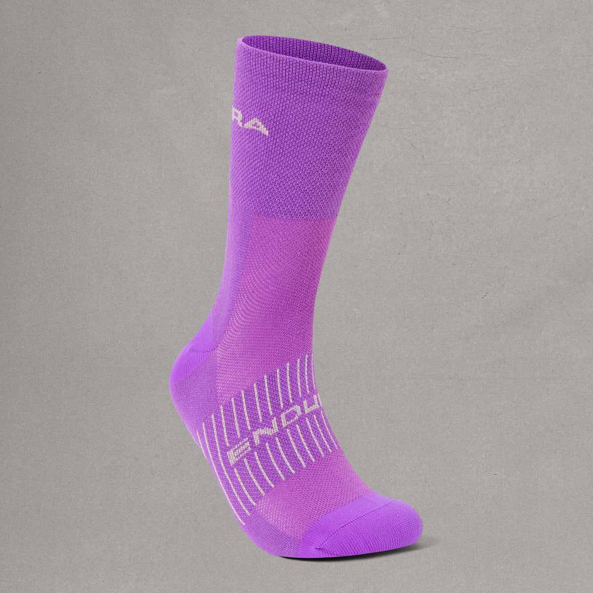 Meias ENDURA COOLMAX RACE para mulher Roxo/Cinzento/Preto (3 pares)