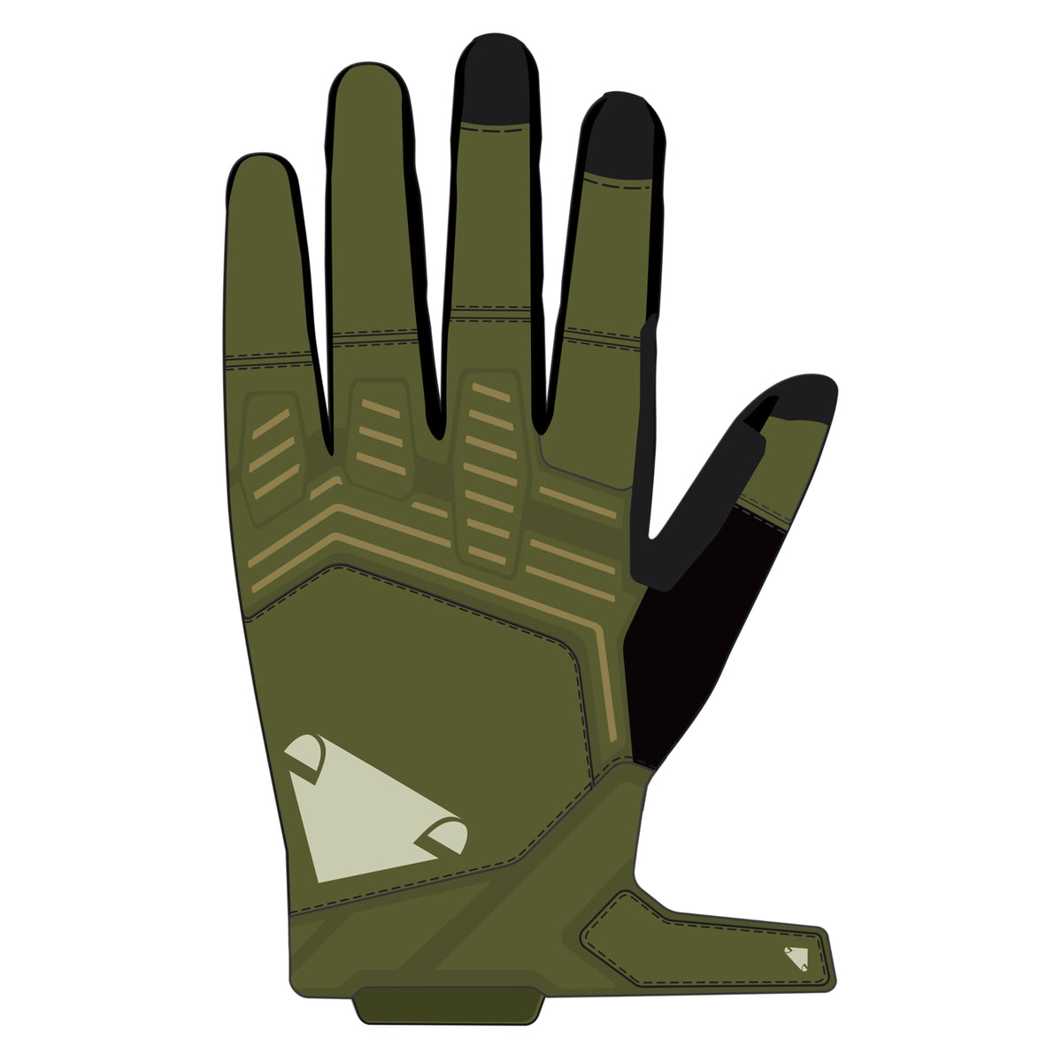 Luvas ENDURA SINGLETRACK WINDPROOF caqui 2026