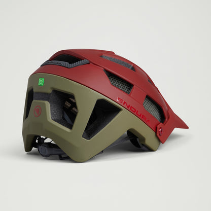 Capacete de BTT ENDURA SINGLETRACK MIPS Vermelho/Verde