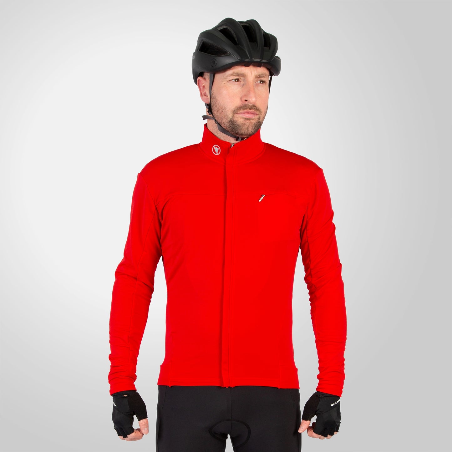 Camisola de manga comprida ENDURA XTRACT ROUBAIX Vermelho