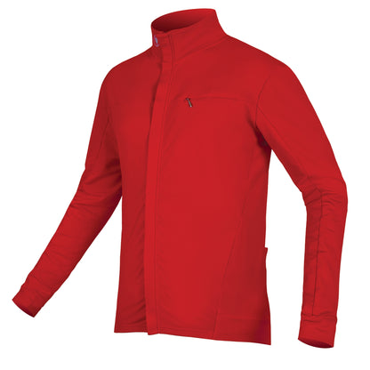 Maillot ENDURA XTRACT ROUBAIX Mangas Longas Vermelho