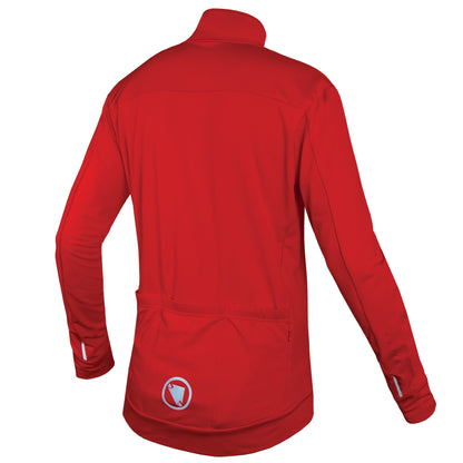 Maillot ENDURA XTRACT ROUBAIX Mangas Longas Vermelho