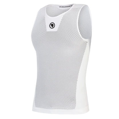 Camisola Interior ENDURA FISHNET II Sem Mangas Branca