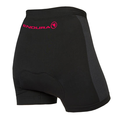 Cueca-Short ENDURA PADDED ENGINEERED Mulher Preto