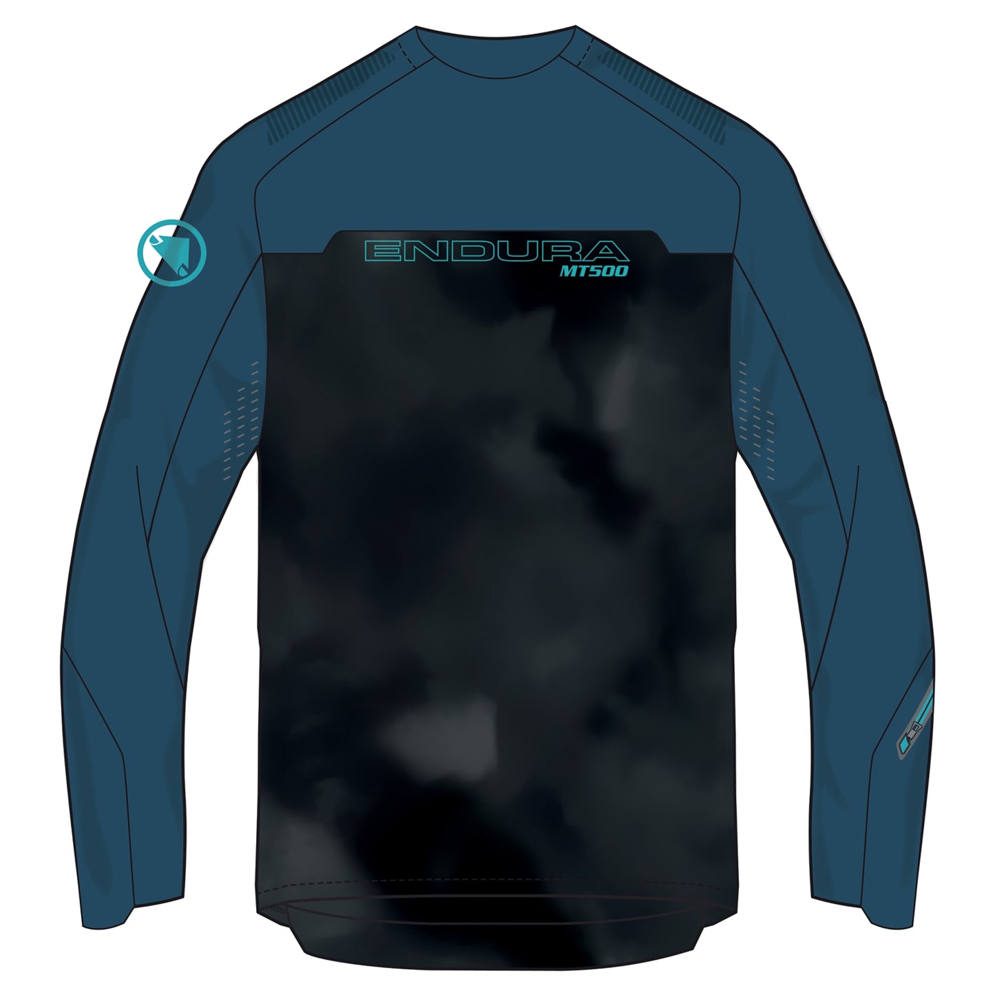 Camisola de manga comprida ENDURA MT500 BURNER Azul 2025