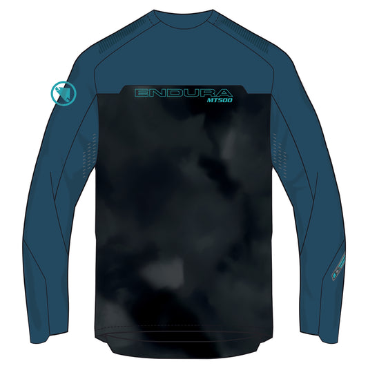 Camisola de manga comprida ENDURA MT500 BURNER Azul 2025