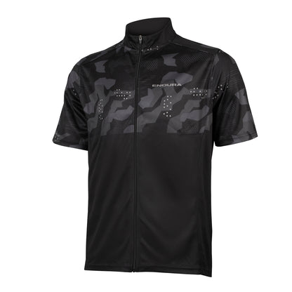 Maillot ENDURA HUMMVEE RAY II Mangas Curtas Preto