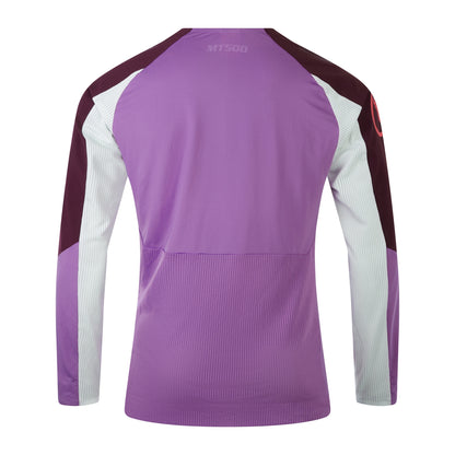 Maillot ENDURA MT500 BURNER LITE Mangas Compridas Violeta