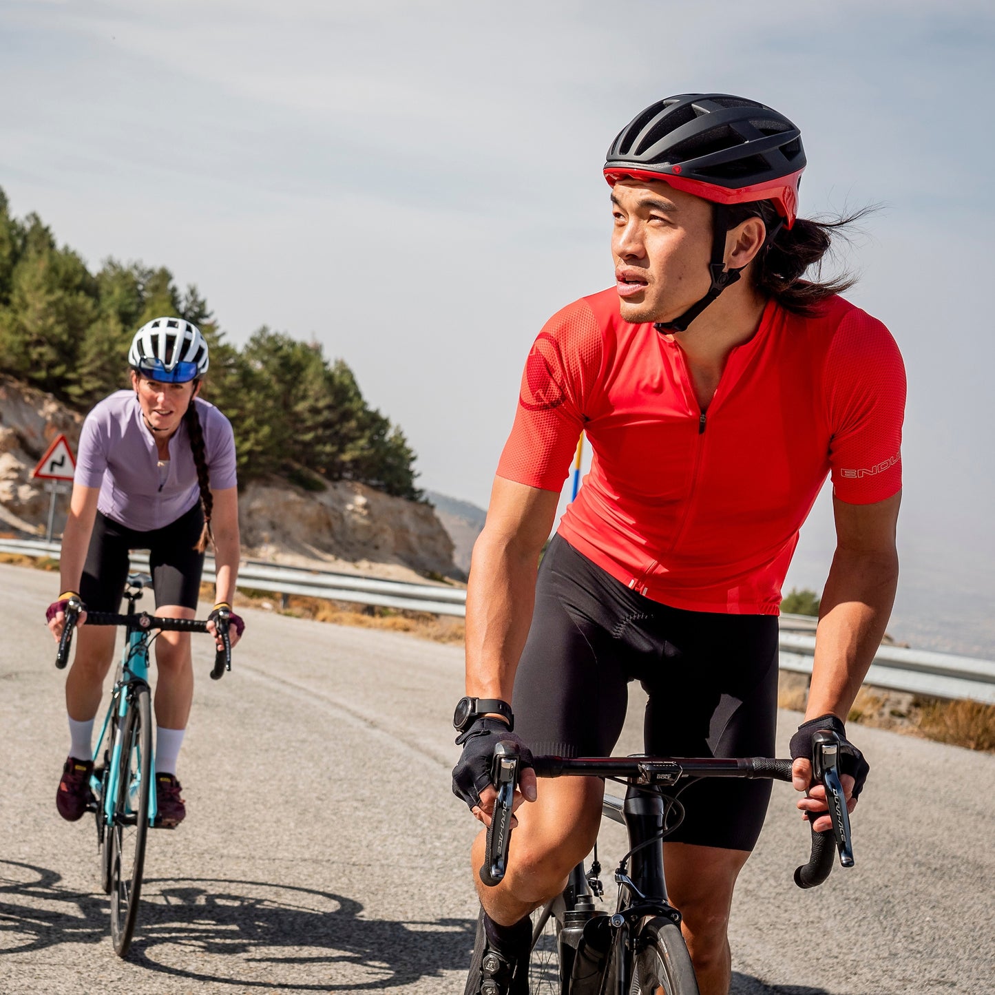 Camisola de manga curta ENDURA PRO SL RACE Vermelha