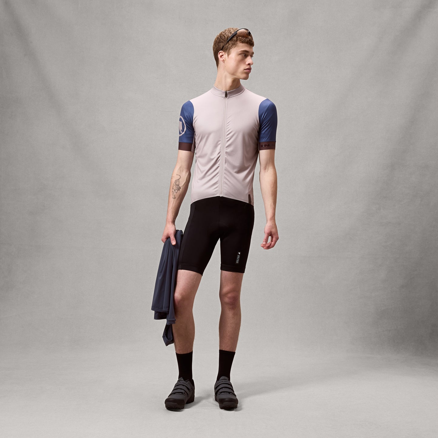 Camisola ENDURA FS260 de manga curta em titânio