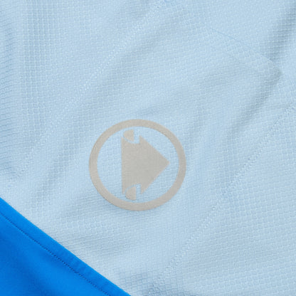 Maillot ENDURA FS260 PRINT Mangas Curtas Azul