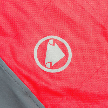 Maillot ENDURA FS260 PRINT Mangas Curtas Vermelho