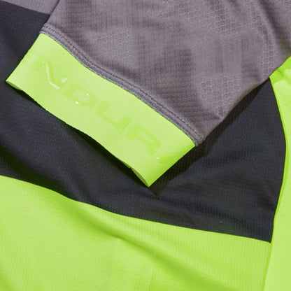 Maillot ENDURA FS260 PRINT Mangas Curtas Verde