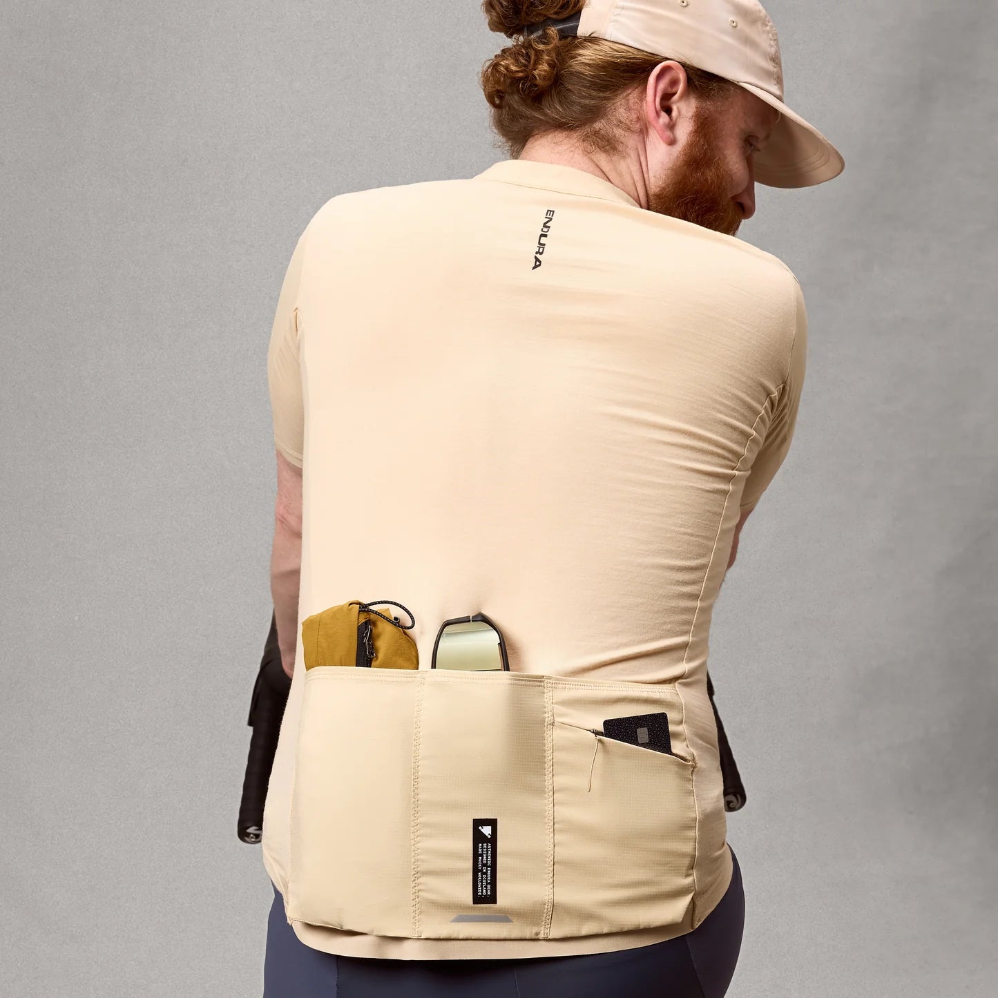 Camisola de manga curta ENDURA ALLTRACK RIDE Areia