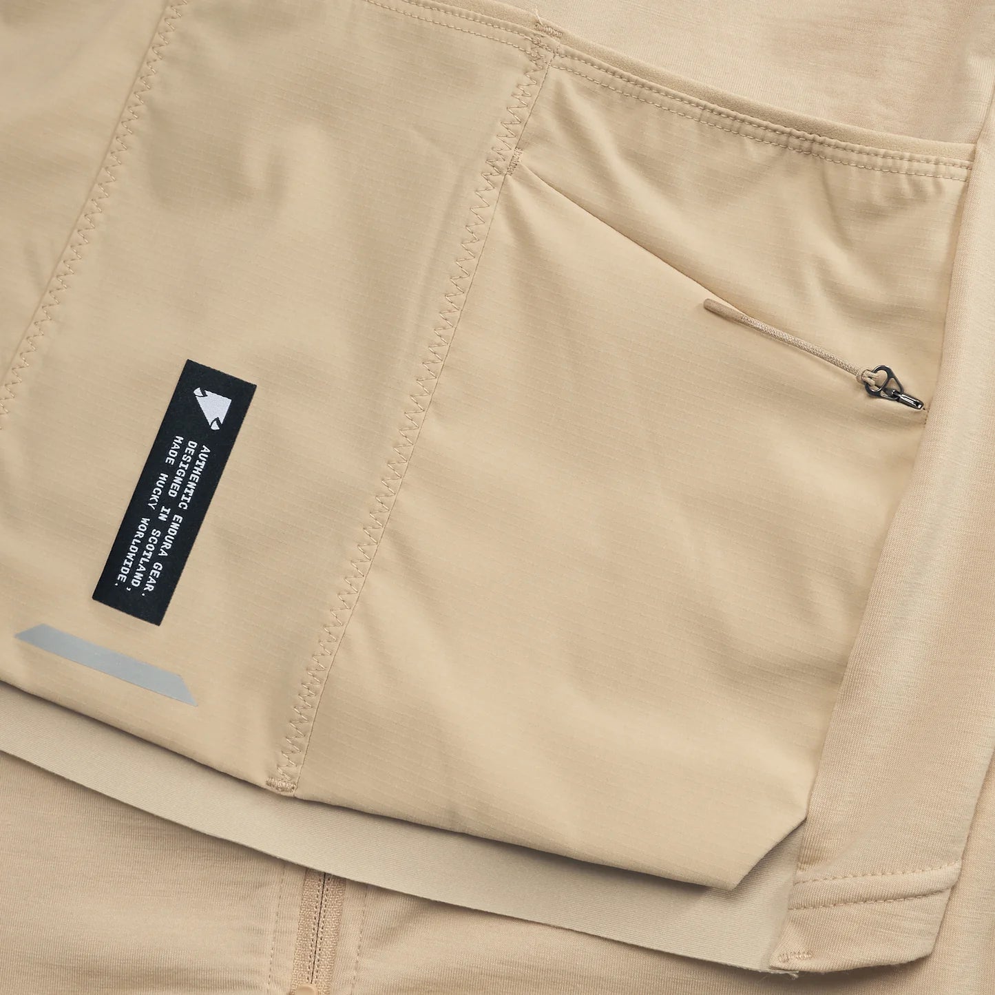 Camisola de manga curta ENDURA ALLTRACK RIDE Areia