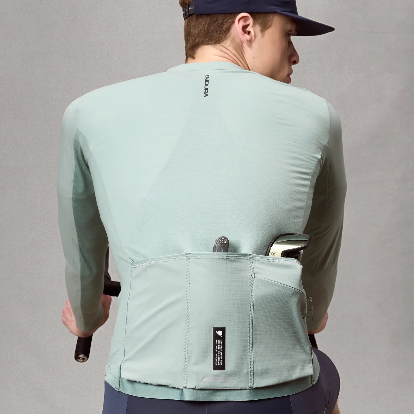 Camisola ENDURA ALLTRACK RIDE Mangas Compridas Sage