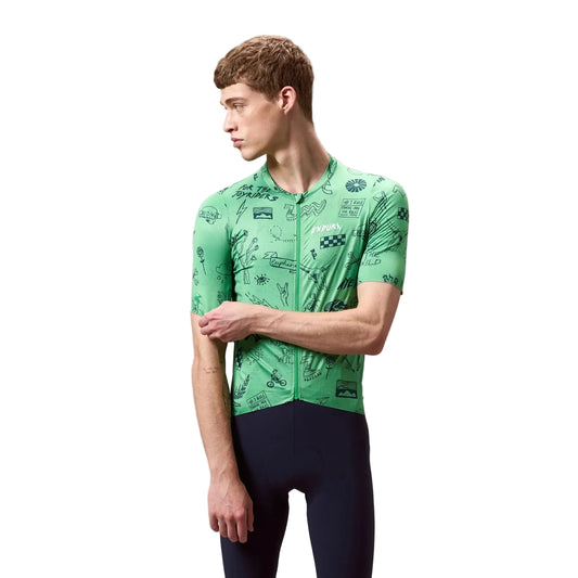 Camisola de manga curta ENDURA PRO SL PRINT Verde