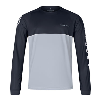 Maillot ENDURA CORE PRINTED Mangas Longas Preto