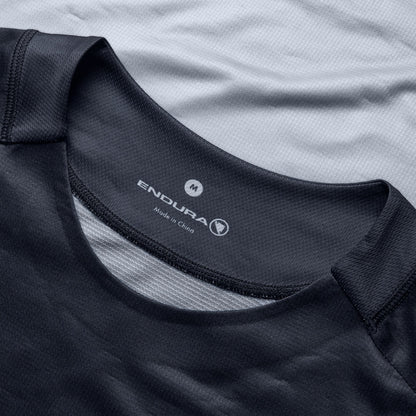 Maillot ENDURA CORE PRINTED Mangas Longas Preto