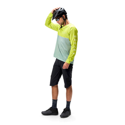Maillot ENDURA CORE PRINTED Mangas Compridas Verde