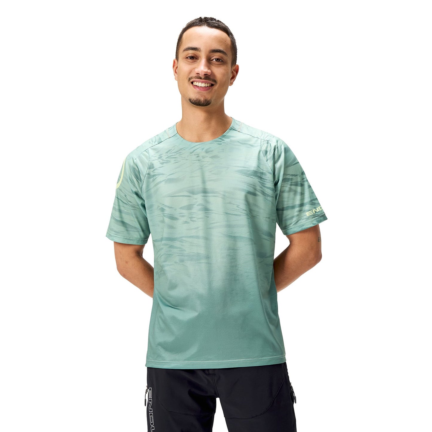 Camisola de manga curta impressa ENDURA MARBLE LTD Verde 2025