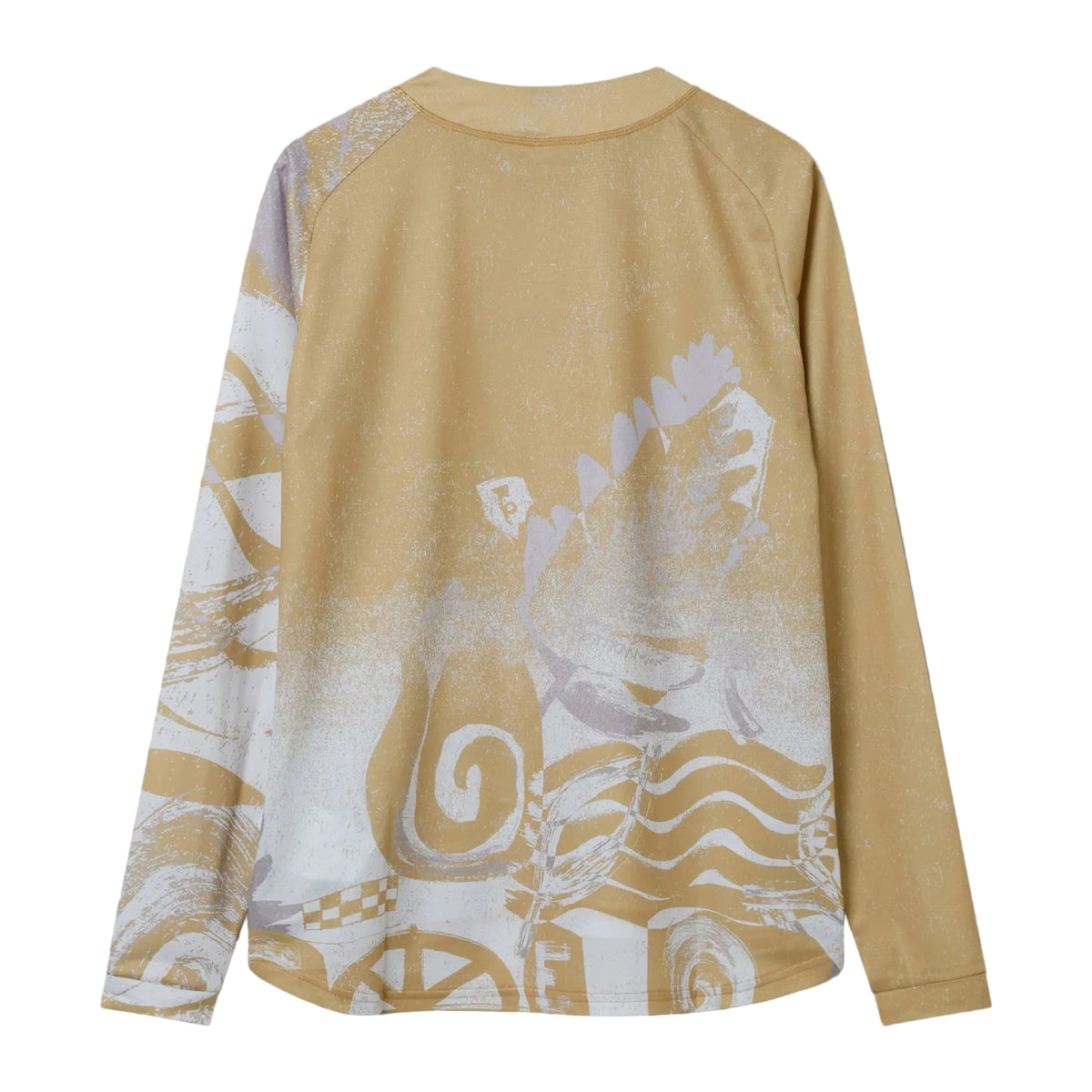 Maillot ENDURA SINGLETRACK PRINT Mangas Longas Sand
