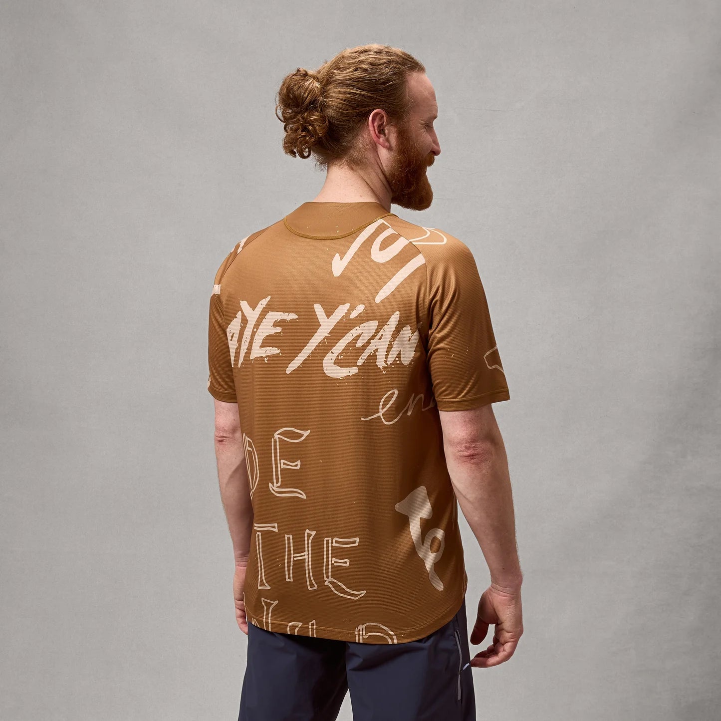 Camisola ENDURA SINGLETRACK PRINT Bronze
