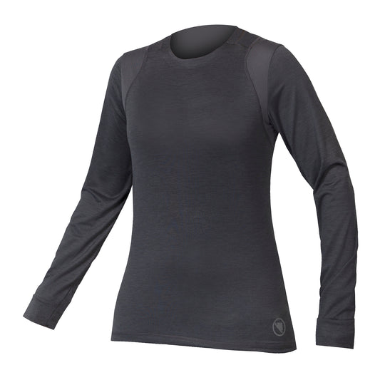 Camisola de manga comprida ENDURA SINGLETRACK para mulher Cinzento