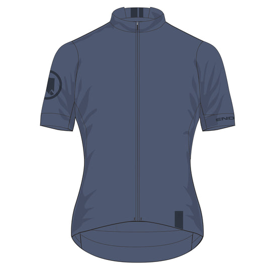 Camisola de manga curta ENDURA FS260 para mulher Indigo