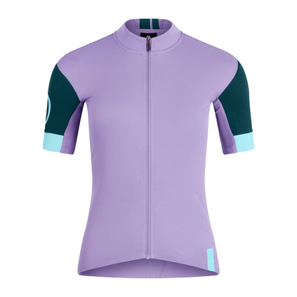 Maillot ENDURA FS260 Feminino Mangas Curtas Violeta
