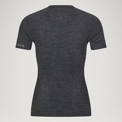 Roupa Interior ENDURA BAABAA PRO Mangas Curtas Mulher Cinzento
