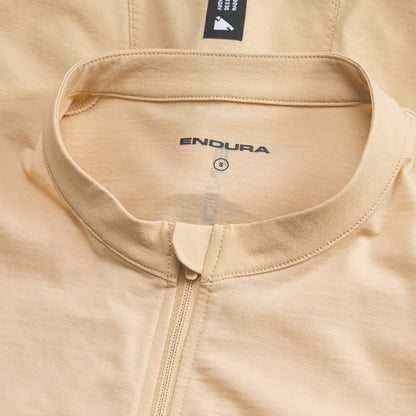 Maillot ENDURA ALLTRACK RIDE Mangas Curtas Mulher Sand